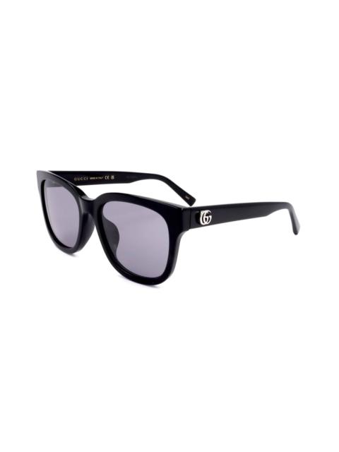 GUCCI Gucci Grey Square Ladies Sunglasses GG2126SK 004 55