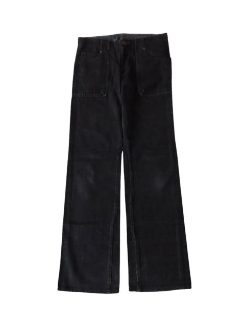 Other Designers JAPANESE BRAND BOYCOTT CHECKERED CARGO TROUSER PANTS