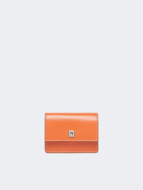 Max Mara Leather purse - TANGERINE