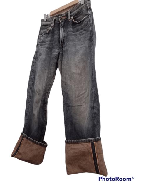 Other Designers Vintage Edwin 505z Selvedge Black Faded Jeans