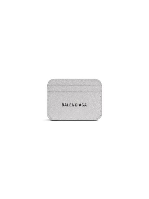 BALENCIAGA cash card holder in sparkling fabric