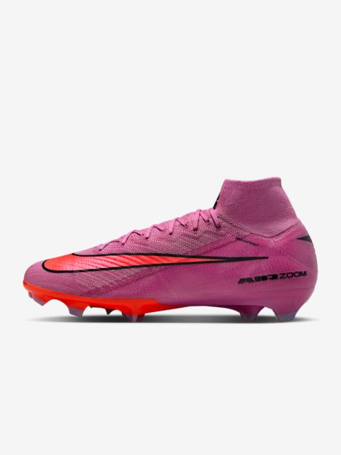 Nike Nike Mercurial Superfly 10 Elite Firm-Ground High-Top Soccer Cleats