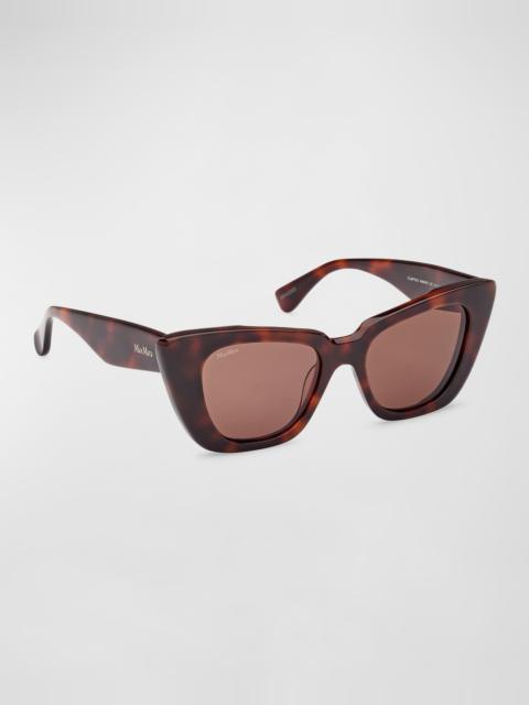 Glimpse Tortoise Acetate Butterfly Sunglasses