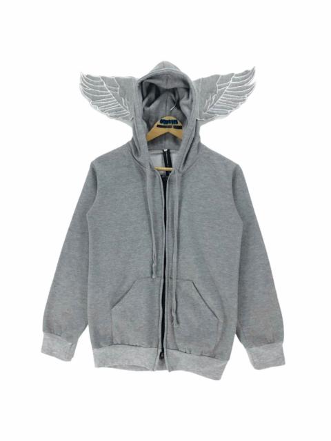 ISSEY MIYAKE Mercibeaucoup b+ab Hello Kitty Wings Full Zip Sweater