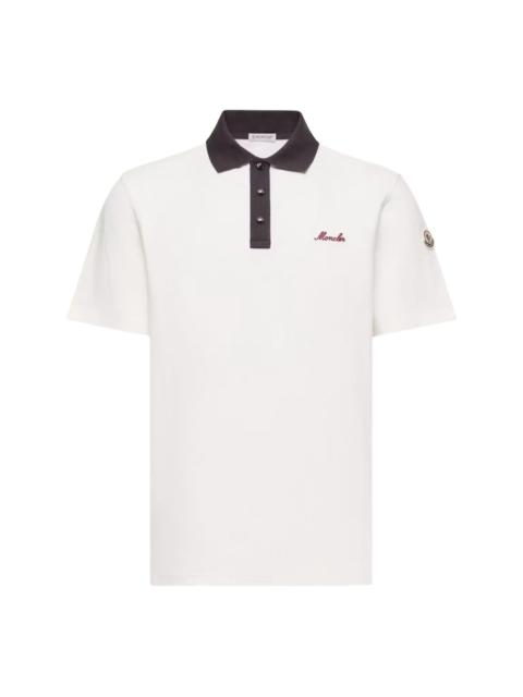 Moncler BUTTONED POLO SHIRT
