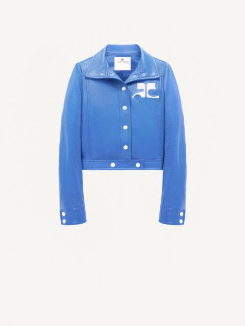 courrèges REEDITION VINYL JACKET