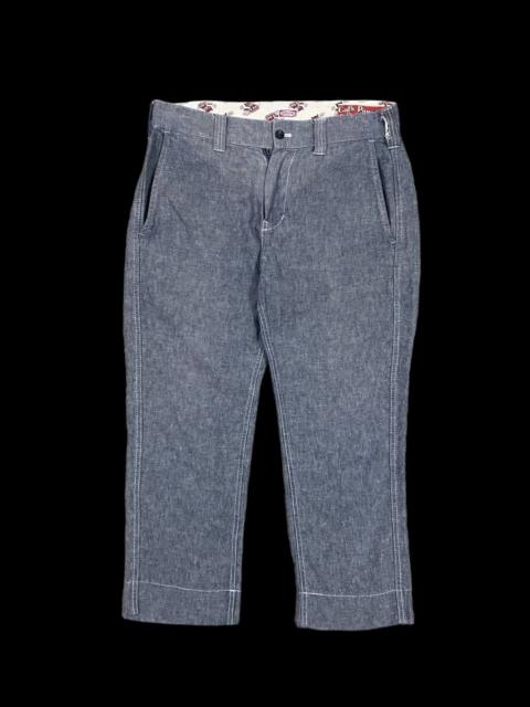 Vtg🔥Cats Paw Toyo Enterprise Cropped Linen Pants