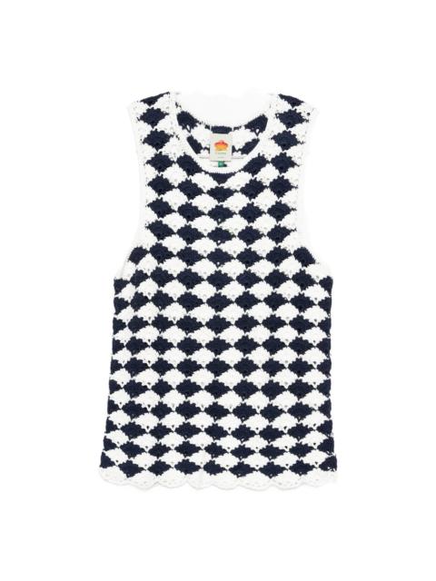 FARM RIO Tops Blue, White