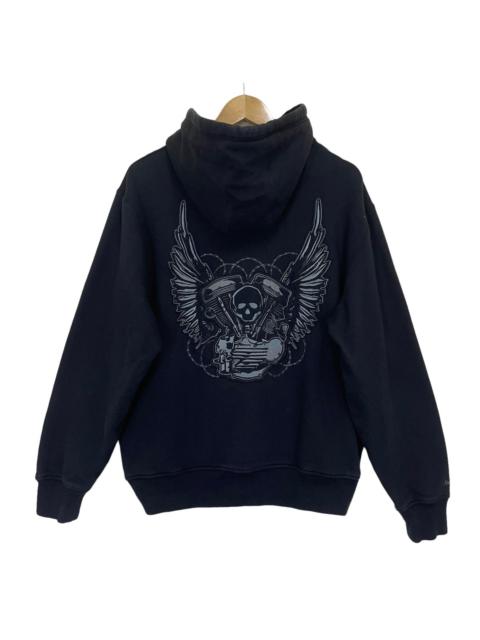 Other Designers Marc Ecko Big Logo Lgb Pullover Hoodie Size L