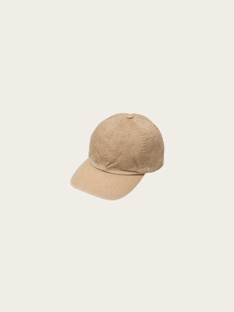 AURALEE Garment-Dyed Finx Chino Cap Made By Kijima Takayuki - Light Beige