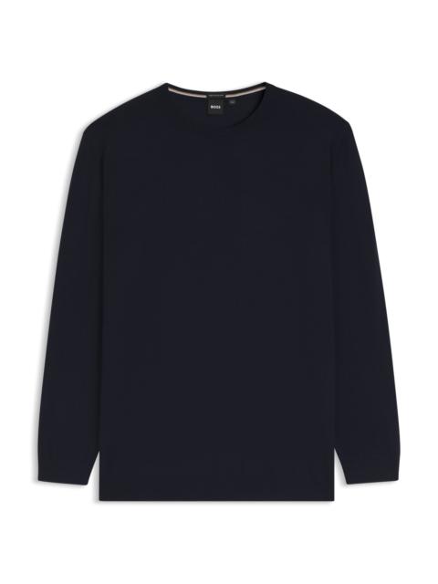 BOSS REGULAR-FIT SWEATER IN VIRGIN WOOL
