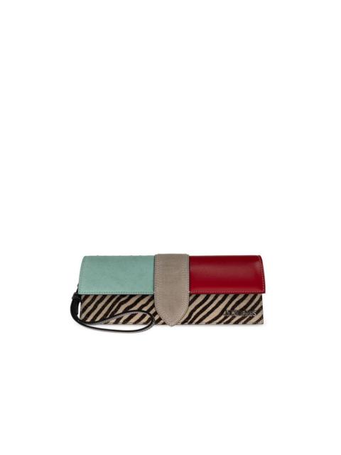 JACQUEMUS JACQUEMUS La Pochette Bambino Multicolor Clutch Bag New & Au
