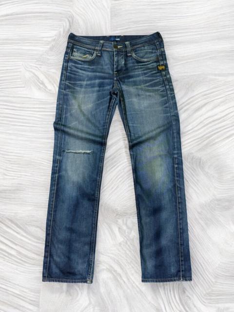 Other Designers Vintage - G-STAR RAW CLAW MARKS DISTRESSED DENIM