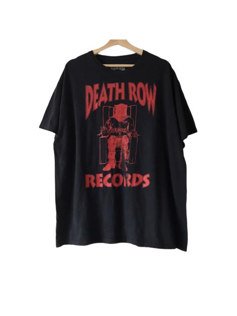 Other Designers Death Row Records - Authentic Death Row Records Big Logo Licensed Rap Tee XL