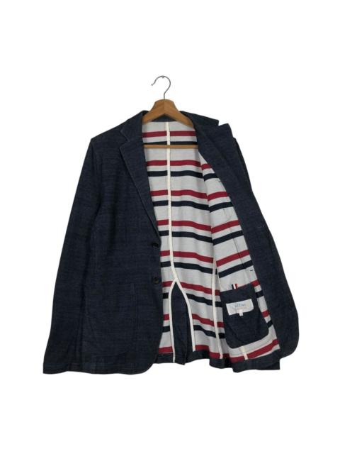 BEAMS PLUS 🔥VINTAGE CHORE JACKET STRIPED BLANKET BEAMS JAPAN