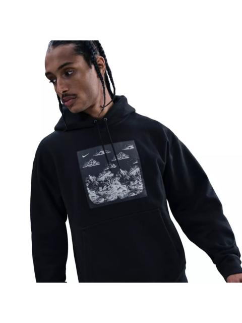 Nike Men's Solo Swoosh BB Pullover Graphic Hoodie