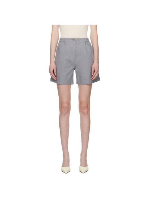 NOTHING WRITTEN Gray Kika Shorts