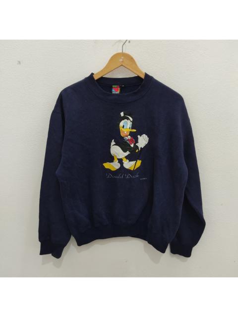 Other Designers Vintage - Vintage Disney Donald Duck Big Logo Cartoon 90s Sweatshirt