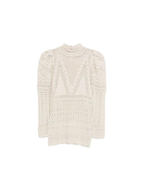Isabel Marant Dahara Cotton Blend Top