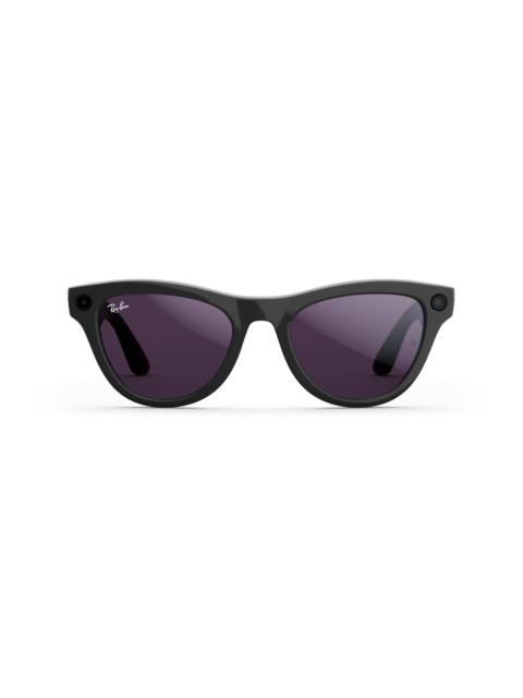 Ray-Ban Ray-Ban Meta Skyler (Gen 2) Shiny Black Transitions® Amethyst Lenses