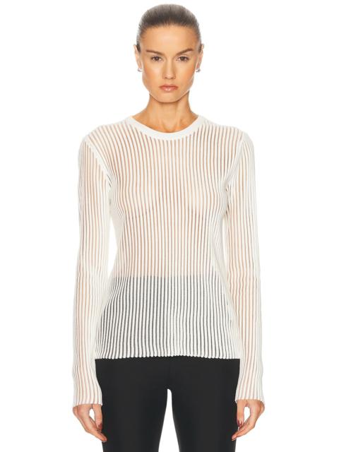 Helmut Lang Sheer Top