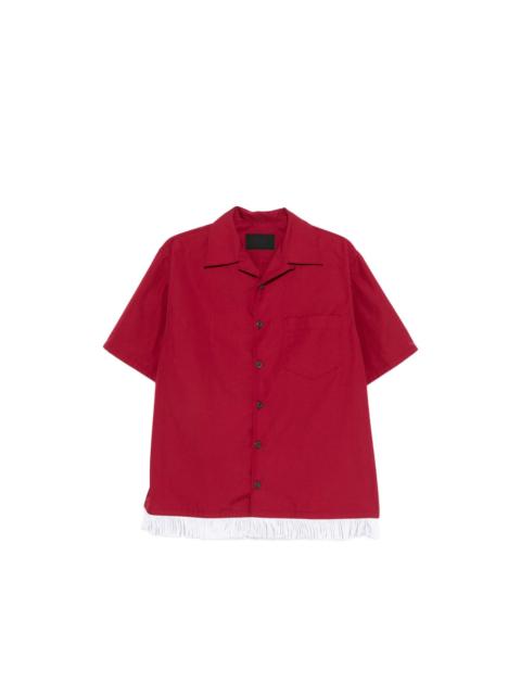 Prada Prada Red Shirts Men