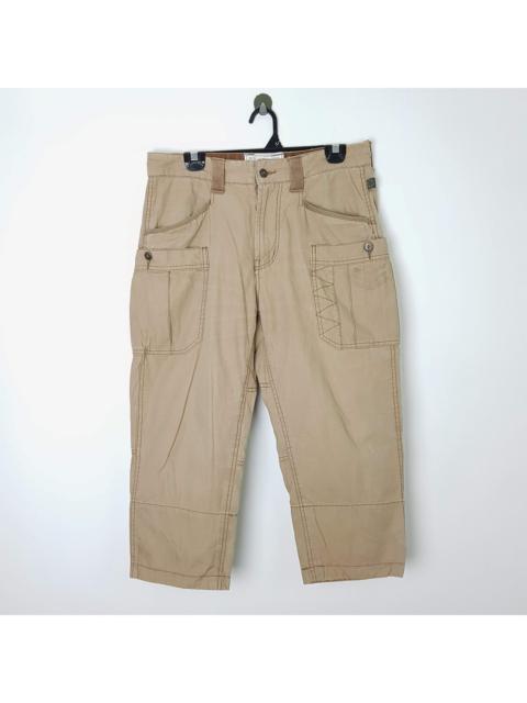 Other Designers Vintage - United Aviation Cargo Cropped Pants Multipocket #5281