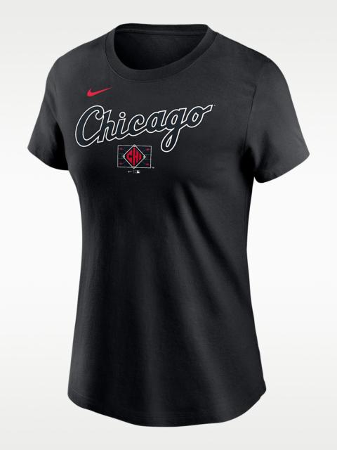 Nike Chicago White Sox City Connect Wordmark Women's Nike MLB T-Shirt