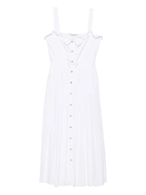 Alessandra Rich buttoned midi dress