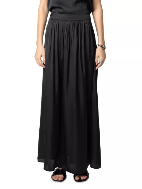 Zadig & Voltaire Jady Satin Skirt