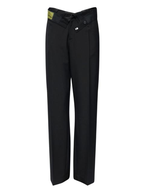 MM6 Maison Margiela Mm6 Maison Margiela Cross-over Tailored Trousers