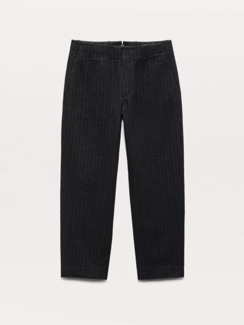 rag & bone Shift Textured-Stripe Cotton-Silk Trousers