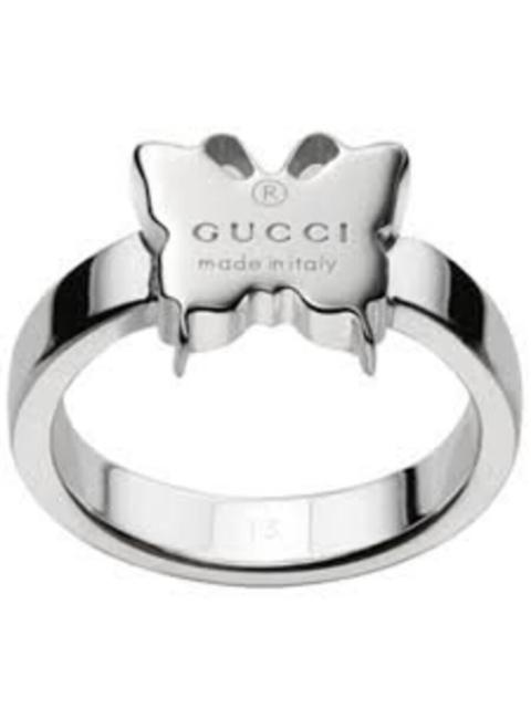 GUCCI Gucci Trademark Ladies Sterling Sterling Band Ring YBC223868001