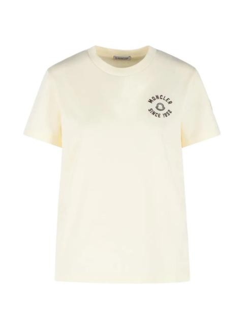 Moncler Moncler Women Printed Logo Cotton T-Shirt