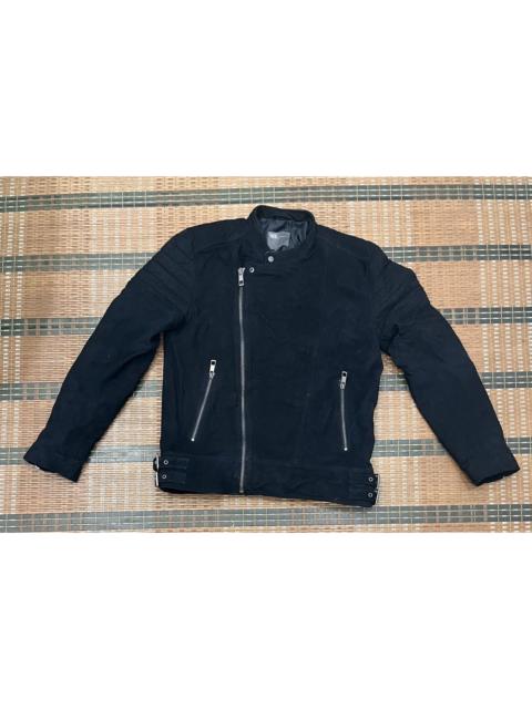 Other Designers Le Grande Bleu (L.G.B.) - Asos Biker Genuine Leather Jacket