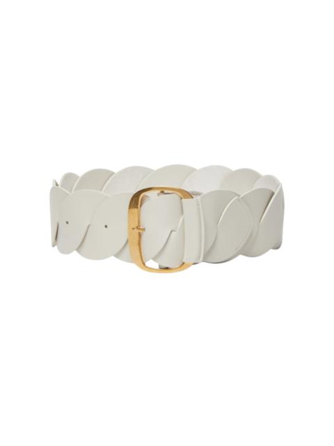 Altuzarra Twist Braid Belt white