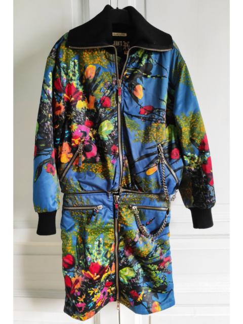 Jean Paul Gaultier New and extremely rare floral print parka