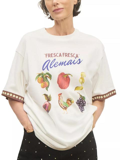 ALÉMAIS Mercado Fresca Graphic Tee