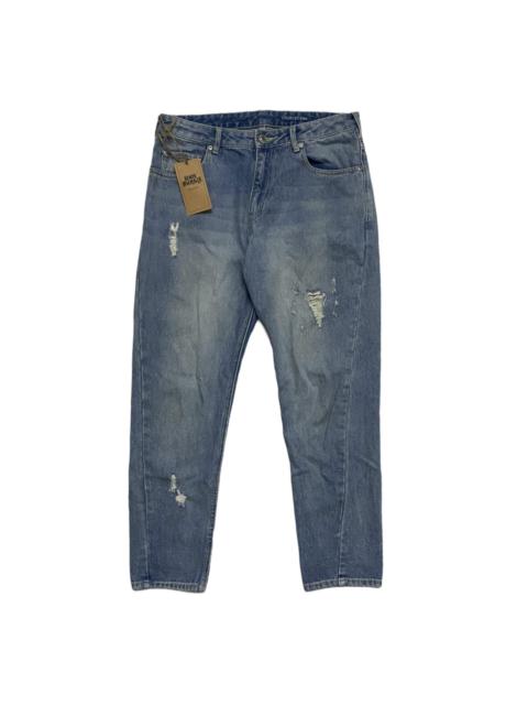 Other Designers Japanese Brand - Japan Streetwear Lowrys Farm Distressed Jeans