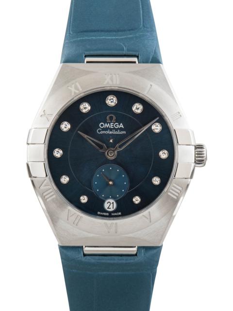 Omega Constellation Blue Diamond Dial