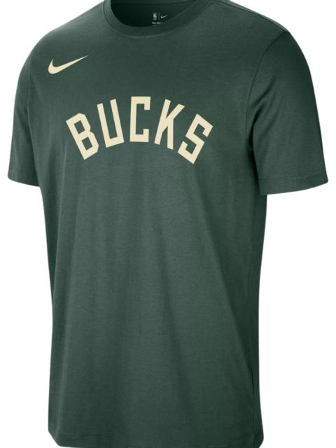 Nike Nike Men's Milwaukee Bucks Green Wordmark T-Shirt