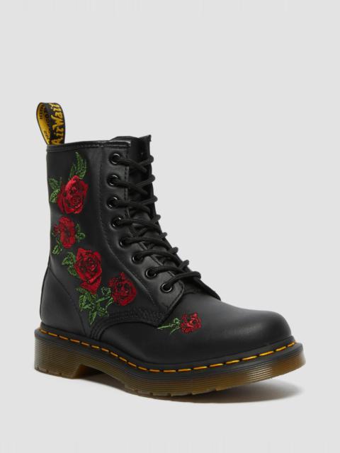 Dr. Martens 1460 Vonda Floral Leather Lace Up Boots