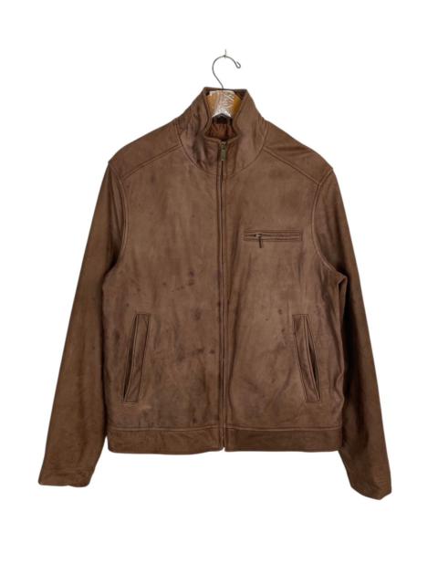 Other Designers Rare‼️ Tommy Hilfiger Cowhide Outerwear Jacket