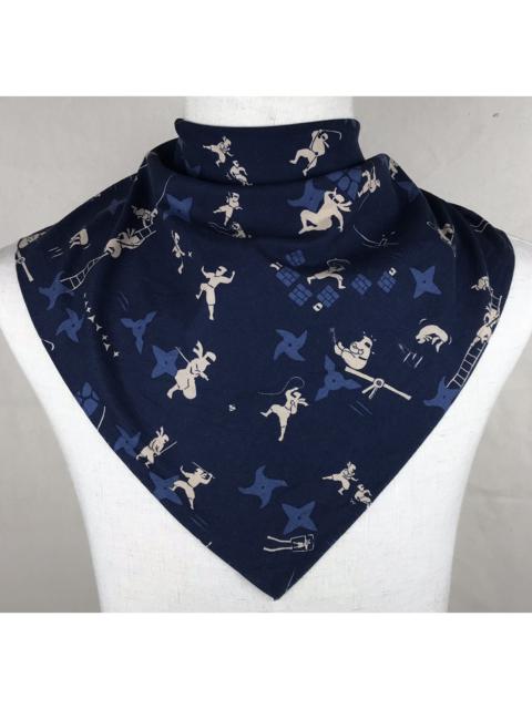 Other Designers Other - samurai bandana handkerchief