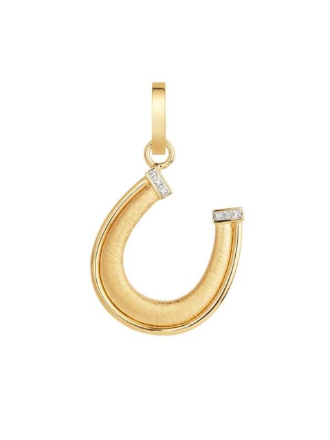 MARIE LICHTENBERG Diamond Horseshoe Pendant