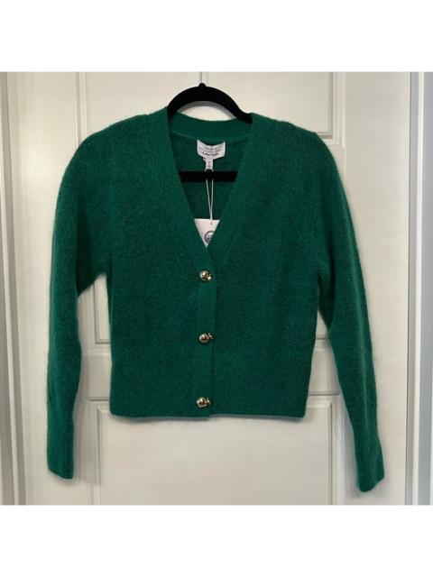 Other Designers & other stories green wool cardigan xs