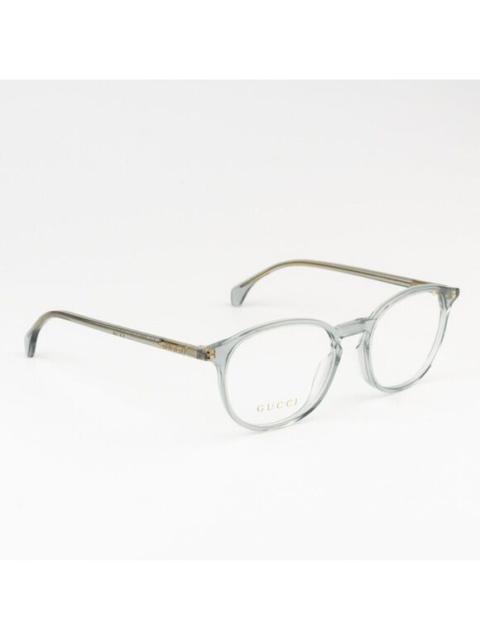 GUCCI NEW Gucci GG0551O 014 Transparent Milky Light Grey Women Round Eyeglasses