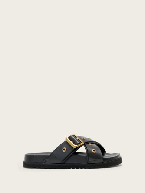 ALLSAINTS SUKI WESTERN LEATHER SANDAL