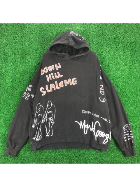 Other Designers Japanese Brand - Mark Gonzales Full Print Sweatshirt Hoodie Baggy Pullover