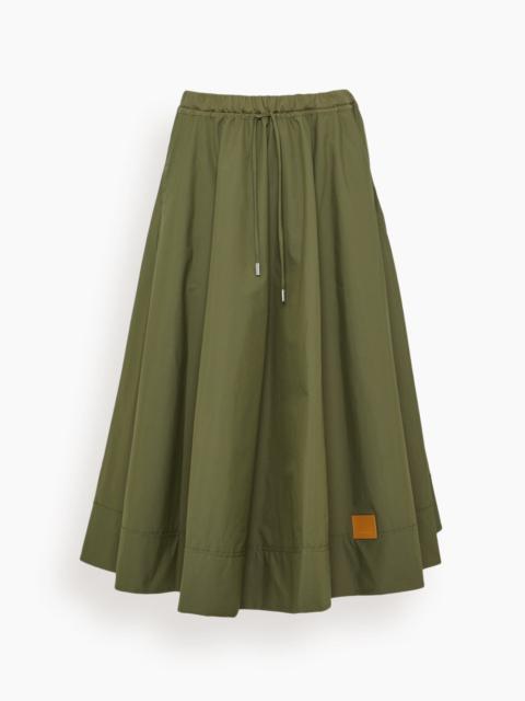SIMKHAI Flynn Skirt in Olive